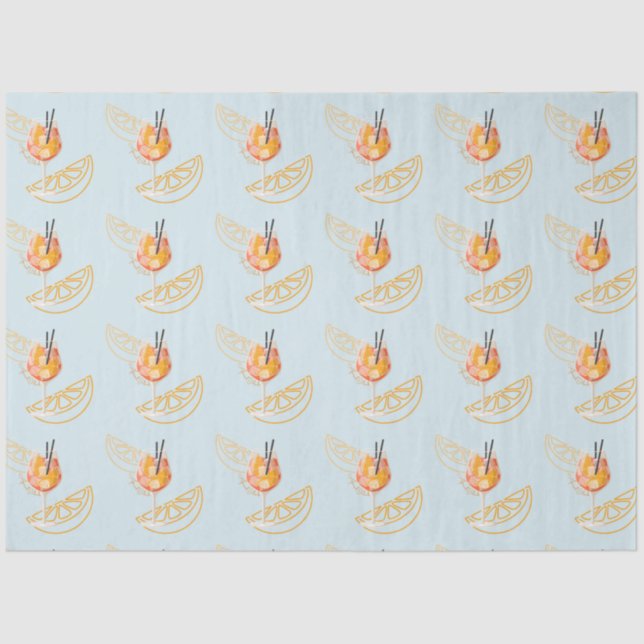 Papel De Seda Aperol O'Clock (Anverso)