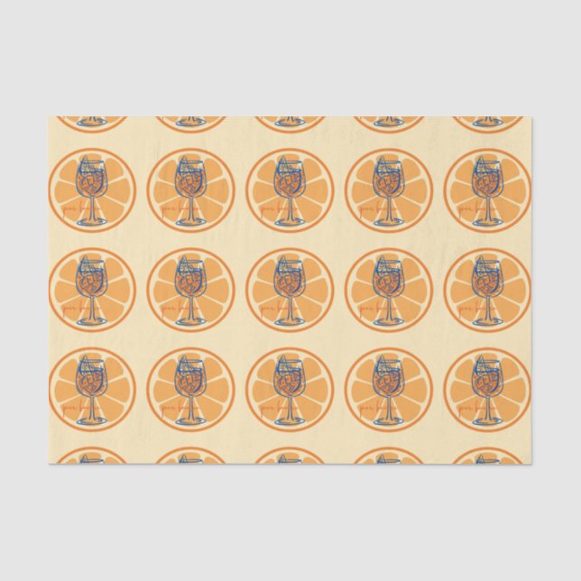 Papel De Seda Aperol Por Favor (Anverso)