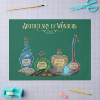 Papel De Seda Apothecary of Wonders | Magical Fantasy