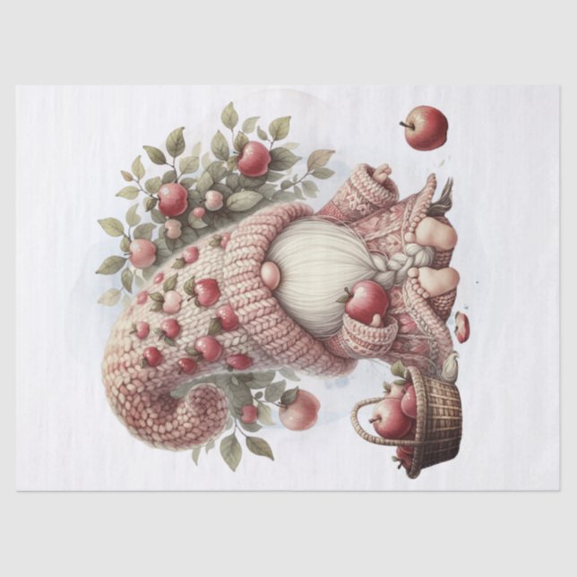 Papel De Seda Apple Gnome (Anverso)
