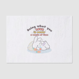 Papel De Seda Aprecie sus pasiones - Un acogedor recordatorio de