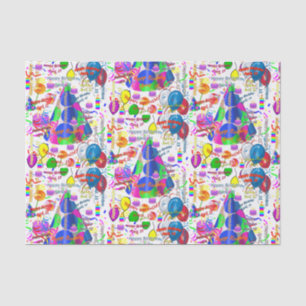 Papel De Seda April, 15 Birthday Tissue Paper