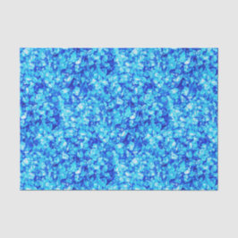 Papel De Seda Aqua Blue Crushed Sea Glass Decoupage