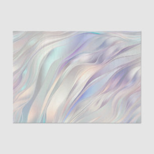 Papel De Seda Aqua Blue Purple Pearl White Boda