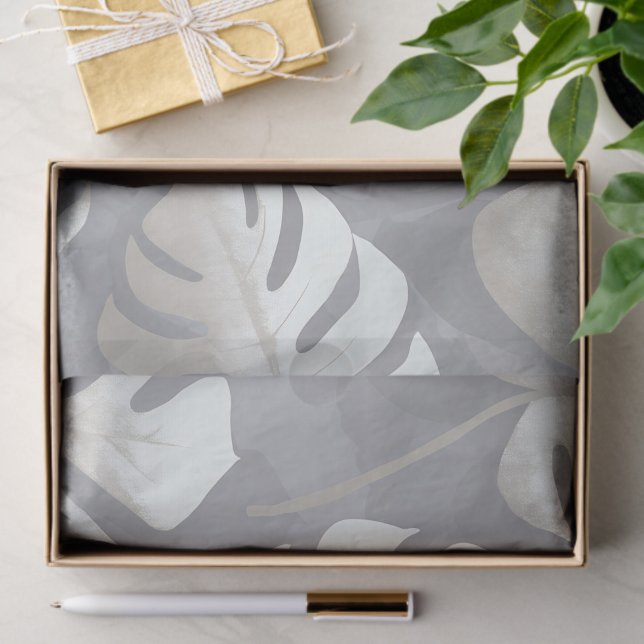 Papel De Seda Aquarelle Monstera (Subido por el creador)