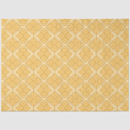 Papel De Seda Arabesco suave - Patrón geométrico neutro de miel