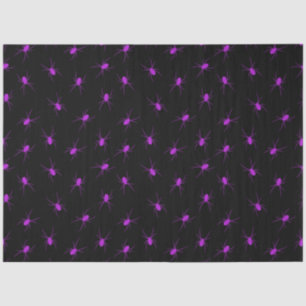 Papel De Seda Araña púrpura de Halloween de época moderna