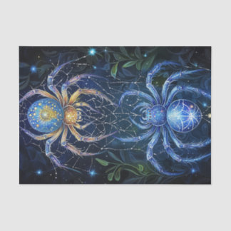 Papel De Seda Arañas