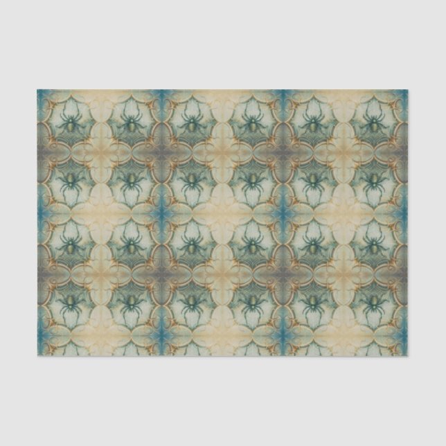 Papel De Seda Arañas caprichosas (Anverso)