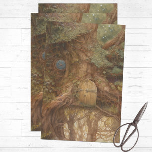 Papel De Seda Árbol de Cuento de Hadas