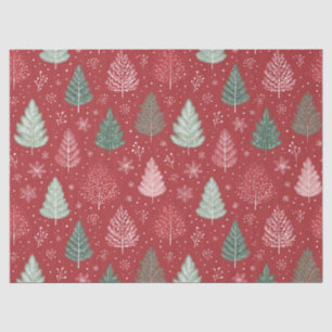 Papel De Seda Árbol de Navidad