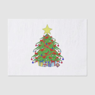 Papel De Seda árbol de Navidad