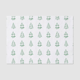 Papel De Seda Árbol de Navidad