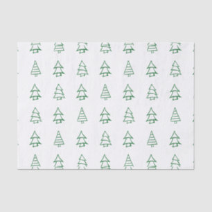 Papel De Seda Árbol de Navidad