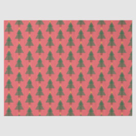 Papel De Seda Árbol de Navidad Art Déco