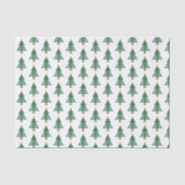Papel De Seda Árbol de Navidad Art Déco