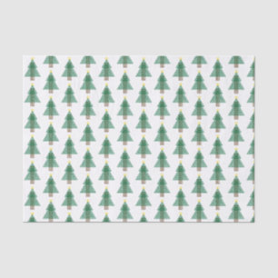 Papel De Seda Árbol de Navidad Art Déco