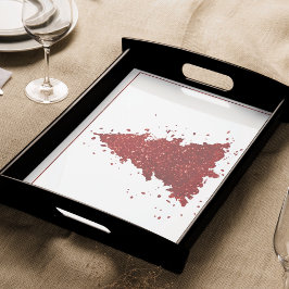 Papel De Seda Árbol de Navidad clásico | Rojo de cardenales rico