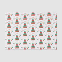 Árbol de Navidad estilo retro