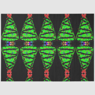 Papel De Seda Árbol de Navidad punk