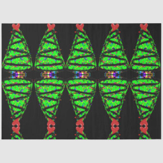 Papel De Seda Árbol de Navidad punk