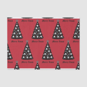 Papel De Seda Árbol de navidades oscuras