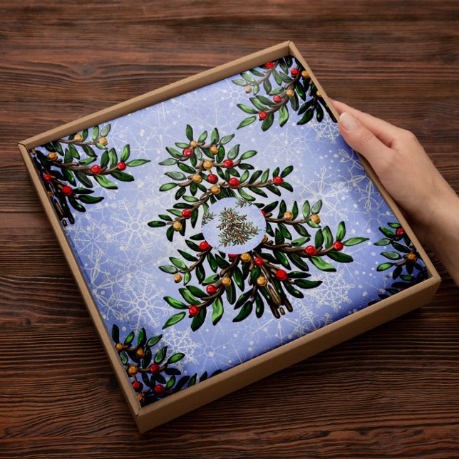 Papel De Seda Árbol de viñetas de navidades | Documento de discu (Subido por el creador)