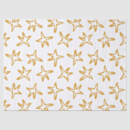 Papel De Seda Árbol Estrella Minimalista