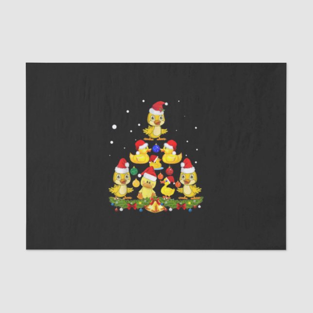 Papel De Seda Árbol navideño (Anverso)