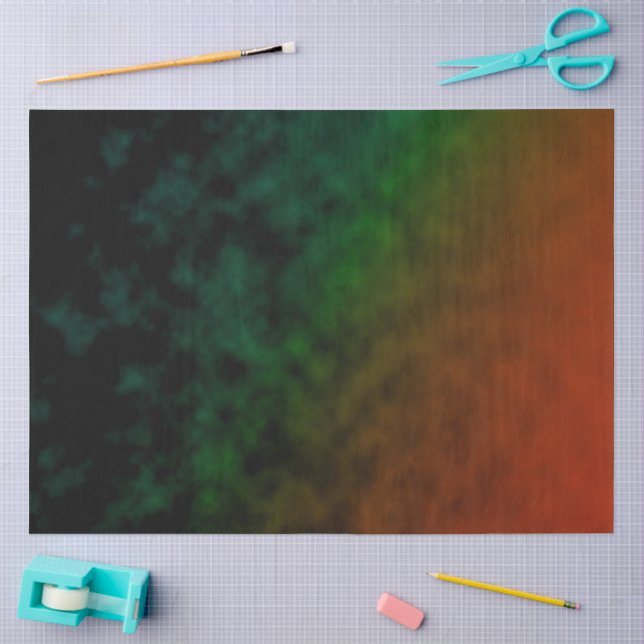 Papel De Seda Arboleda de ascuas (Artesanía)