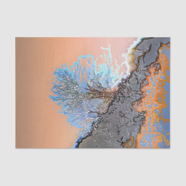 PAPEL DE SEDA ÁRBOLES DE MONTAÑA (Anverso)