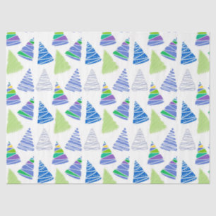 Papel De Seda Árboles de Navidad