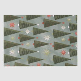 Papel De Seda Árboles de Navidad