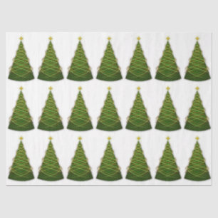 Papel De Seda Árboles de Navidad