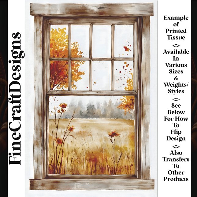 Papel De Seda Árboles de otoño y flores silvestres a través de l (Subido por el creador)