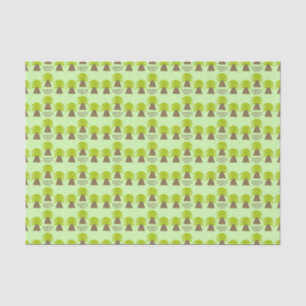Papel De Seda Árboles del Día de la Tierra