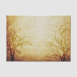 Papel De Seda Árboles en la niebla