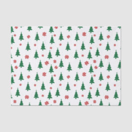 Papel De Seda Árboles navideños