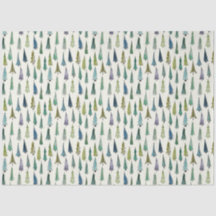 Árboles navideños divertidos (arte ilustrado lindo