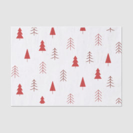 Papel De Seda Árboles navideños festivos