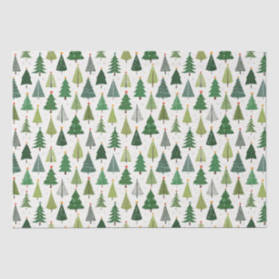 Papel De Seda Árboles retro