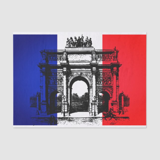Papel De Seda Arc de Triomphe (Anverso)