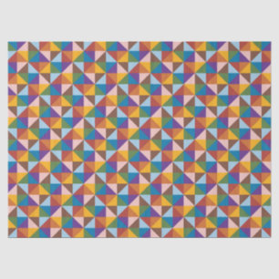 Papel De Seda Arco arco iris, marrón, rosado y azul