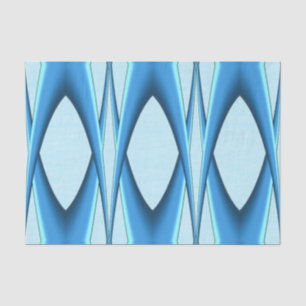 Papel De Seda Arco azul futurista