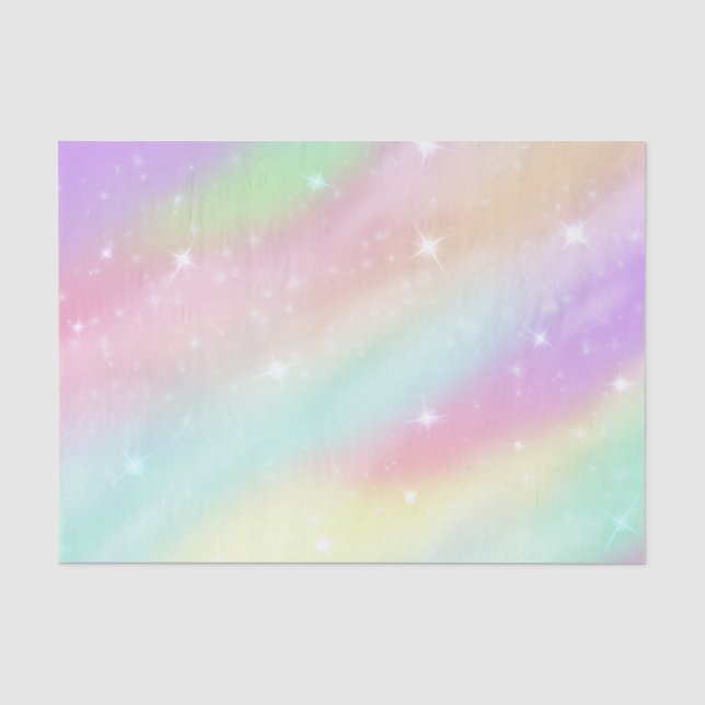 Papel De Seda Arcoíris Brillante (Anverso)