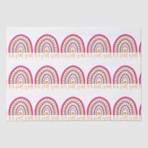 Papel De Seda Arcoiris de calabaza suave