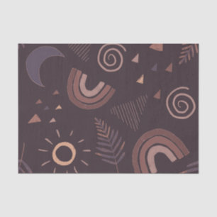 Papel De Seda Arcoiris morado