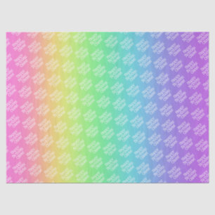 Papel De Seda Arcoiris personalizado