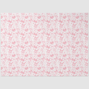 Papel De Seda Arcos rosados y puntos rosados oscuros