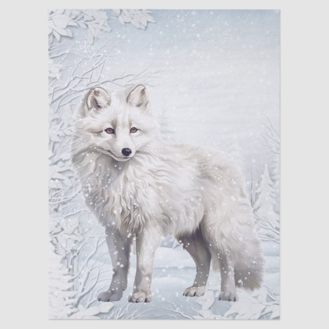 Papel De Seda Arctic Fox (Anverso)